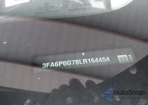 2020 Ford Fusion S from USA, damaged, VIN 3FA6P0G78LR164454